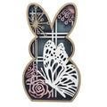 New Easter Decorations Wooden Carving Holiday Home Decorations Rabbit Decorations
