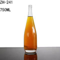 Clear Colors Empty Flint Sprayed Color Water Glass Bottle Mineral Drinking Spirits Water Bottle