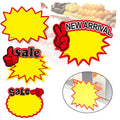 Wholesale Supermarket Food Fruit Products POP Paper Labels Writing Tags for Grocery Advertising Promotional Sign Stickers
