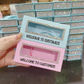 Wholesale 25mm Mink Eyelash Case Rhinestone Bling Diamond Packaging Box Customizable OEM Full Strip Eyelashes