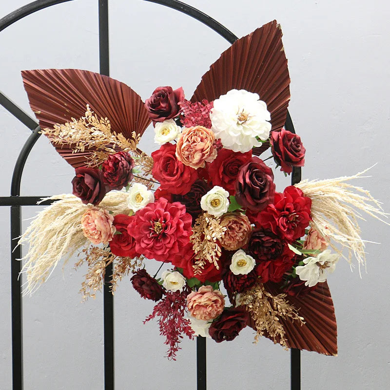 Natural Flower Decoration Dried Palm Row Artificial Flower Bouquet for Wedding Home Decoration  Arch Flowers Arrangement