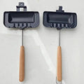 Mini Double Cast Iron Grill Pan Baking Waffle Maker Small Toaster Double Sandwich Baking Frying Pan