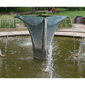 Outdoor Design High Quality Metal Simple Art Stainless Steel Water Fountain Sculpture