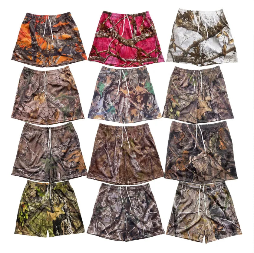 Custom Unisex Summer Running Men Blank Polyester Double Layer Sublimation Gym Sport Basketball Mesh Shorts for Men