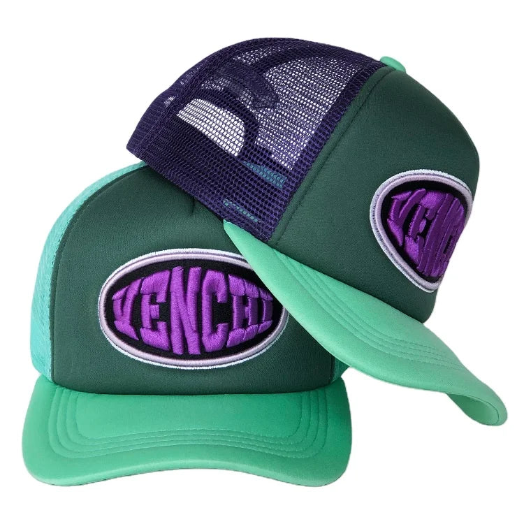 5 Panel 3d Embroidery Foam Trucker Hats Mesh Caps  Trucker Cap Custom logo Sports Trucker Cap