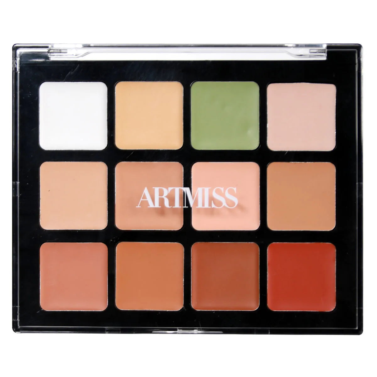 Custom 12 Colors Concealer Private Label Cream Full Coverage Makeup Concealer Palette