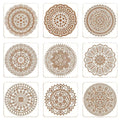 Factory Wholesale Custom Plastic Stencil Eco-friendly PET Stencils for Wall Painting Large Stencils