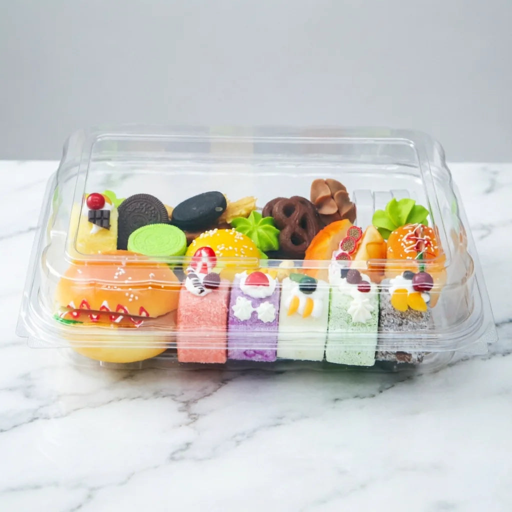Clear Plastic Blister Container for Cake Bakery Items for Packaging BOX