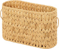 Wholesale Woven Plastic Wicker Books Fruit  Flower Baskets Perfect for Home Organization Handwoven Rattan Storage Baskets