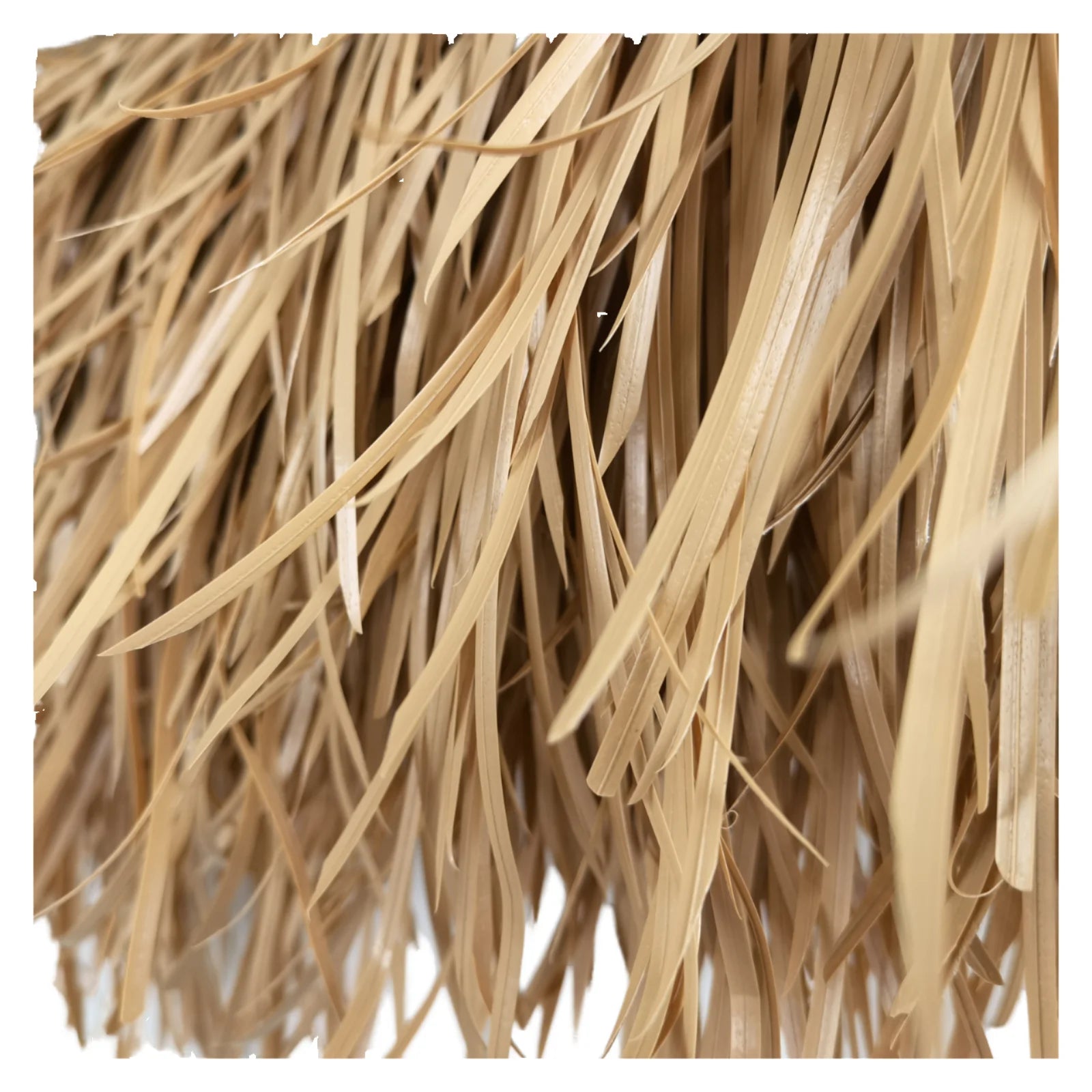 Fire-Retardant Artificial Thatch Rolls | Synthetic Palm Roofing for Beach Huts