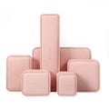 Jewelry Box Factory Design Wholesale High-grade PU Leather Bracelet Ring Pendant Necklace Jewelry Box