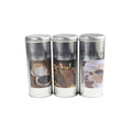 Customized Tinplate Coffee Tin Canister Empty Coffee Pad Tin Box for Tea Coffee Bean Packing Customized Color