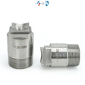 1 YS Wide-Angle Stainless Steel HH-WSQ Square Spray Nozzle Full Cone Water Jet Nozzle with Dust Removal & Control Condition New