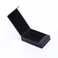 China Factory Wholesale Foam Insert Black Cardboard Lighter Packaging Small Magnetic Closure Gift Box with Custom logo