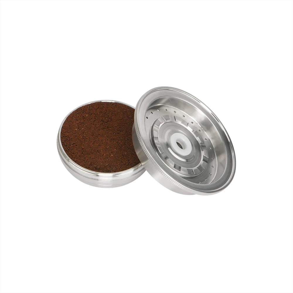 Customized 1 Capsule Set 230ml Stainless Steel Refillable Coffee Capsule Filter for Nespresso Vertuoline Machines Coffee Pod