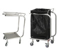 Convenient Outdoor Stainless Steel Waste Bag Holder with 30-50kg Capacity for Restaurants & Hotels