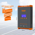 PowMr 60A Max Input Power 2800W Solar Charge Controller 12/24/48V Support Parallel MPPT Solar Controller Charger