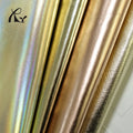 0.6mm Waterproof PU Leather Film Metal Imitation Leather for Luggage Bags Shoes Furniture-Ruiying Brand Stain Abrasion Resistant