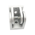 Durable and Easy-to-Install Zinc Alloy 4040 Universal Pivot Joint Connector Furniture Hinge for Aluminum Profile