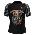 RISE Dragon Jiu Jitsu Mma Bjj Azteca Swimwear Superhero Character Rash Guards