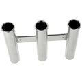 MISTER JIGGING Marine Stainless Steel 3 Rod Rack Rod Holder Boat Fishing Rod Pod Holder for Boat Truck Kayak Camper RV