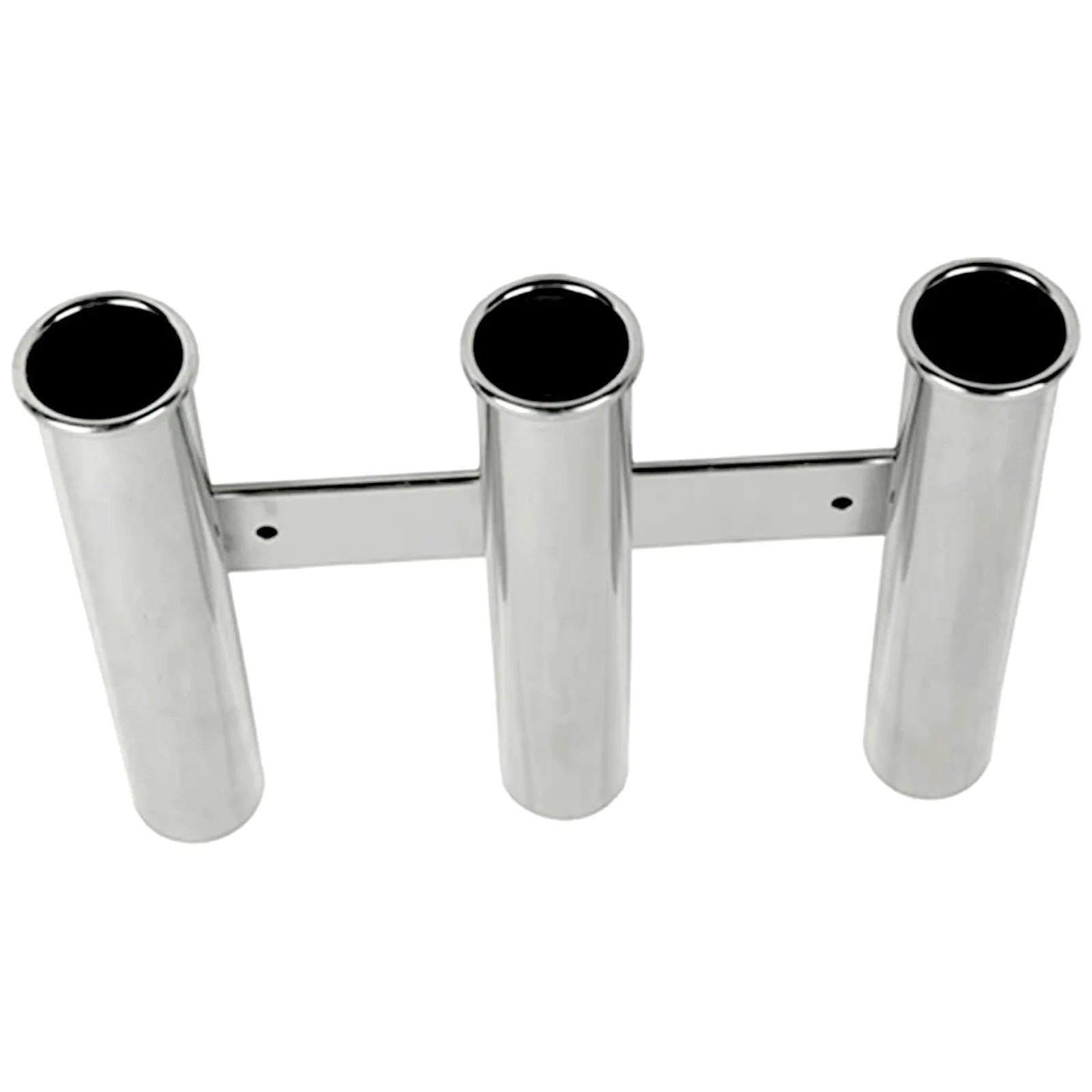 MISTER JIGGING Marine Stainless Steel 3 Rod Rack Rod Holder Boat Fishing Rod Pod Holder for Boat Truck Kayak Camper RV