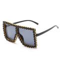 GWTNN OEM Lunette De Soleil De Women 2022 Fashion Big Frame Gorgeous Lux Diamond Sunglasses