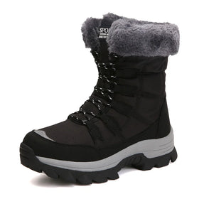 Winter Soft Soled High Top Women's Snow Boots and Thickened to Keep Warm Soled Outdoor