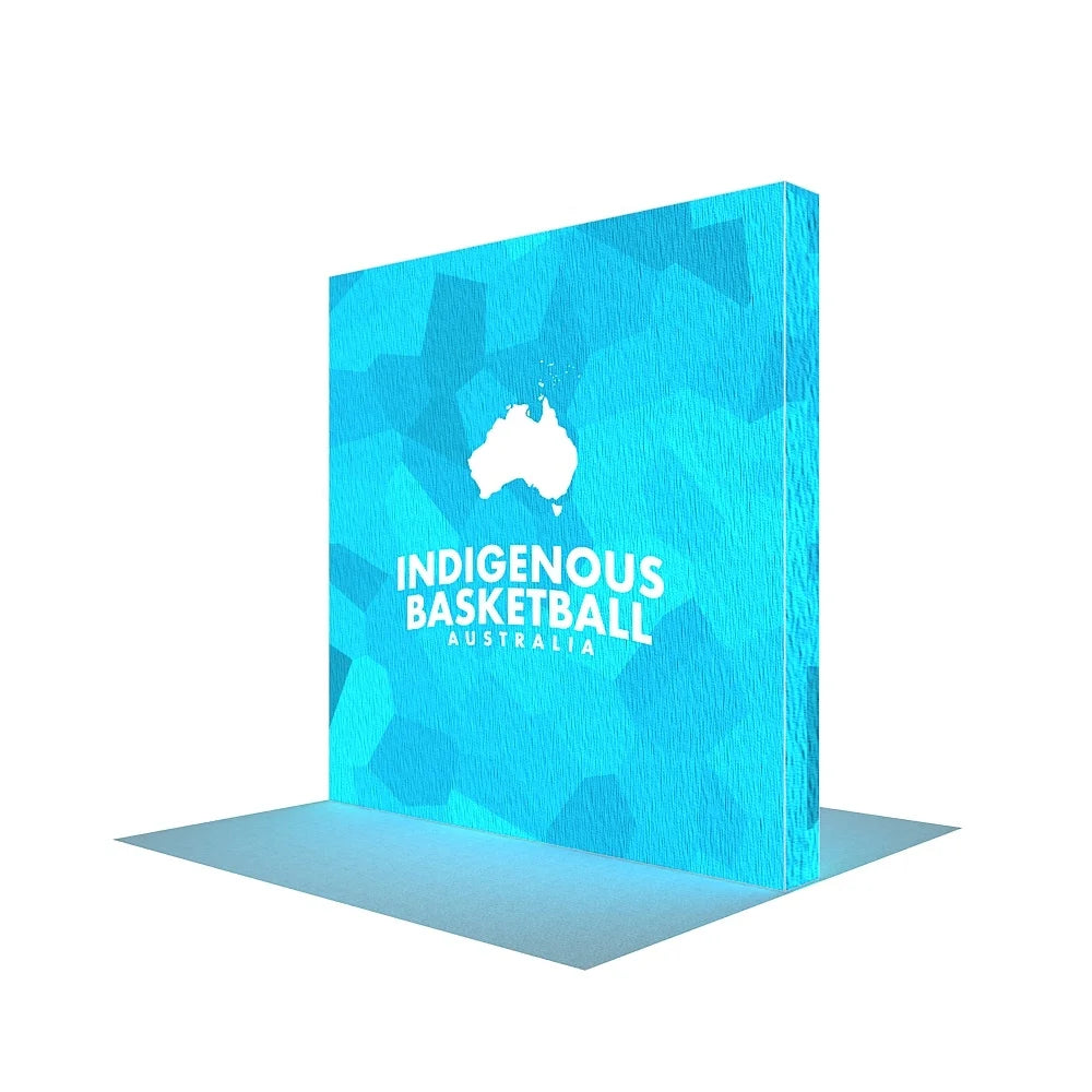 Reusable 10x10 ft Custom Logo Portable Aluminum Tool Free SEG LED Trade Show Exhibition Booth Backdrop Modular Pop up Light Box