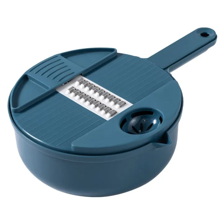 Vegetable Happy Speedy Eco-Friendly PP Plastic Easy Control Vegetable Brush with Dicers and Hand Grip Kitchenware H-335