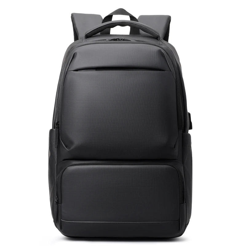 Marksman Black Fashion Oxford Cartoon Waterproof Anti-Theft Traveling Laptop Backpack with 18 Inch Capacity Unisex