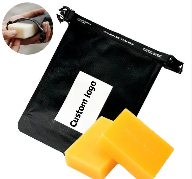 Hot Sale Travel Soap Bar Bag Waterproof  Leakproof Bar Quick Dry Soap Pouch for Standard Soap Bars Camping Essentials Supplies