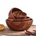 Hot Sales Nordic Party Wood Natural Fruits Eco-Friendly Handcrafted Salad Bowls