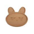 Eco-Friendly Bamboo Suction Bowl Tray for Kids Japan-Feature Cartoon Carved Wooden Dish Tray Dinnerware Set Kitchen Box