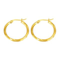 Trendy Popular Stainless Steel Jewelry Female Irregular Twist Hoop Earrings