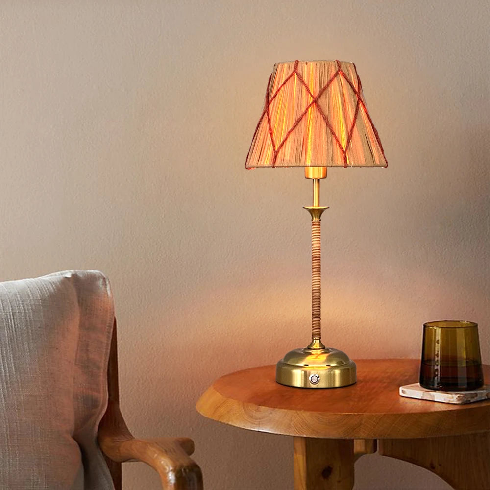 2700K Modern Rechargeable Table Lamp LED Portable USB Touch Switch Night Light Hotel for Living Room Restaurant Table Lamps