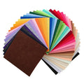 High Density Plain 100% Polyester Non Woven Felt Fabric Sheets Square for Kids DIY Sewing Crafts Patchwork Letter Patches