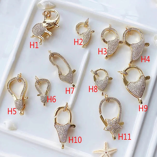 DIY Handmade Bracelet Necklace Accessories Jewelry Making Buckle Pendants