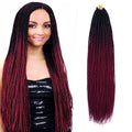 Sengealese Twist Braiding Hair Senegalese Twist Braid Crochet Hair Extension  22 Inch Senegalese Twist Ombre Braid