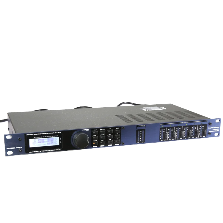 Dsp Audio Processor D-260 2 Input 6 Output Professional Speaker Broadcast Audio Processor