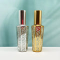 15ml Glass Arabic Golden Perfume Bottle with Pump Sprayer Mist
