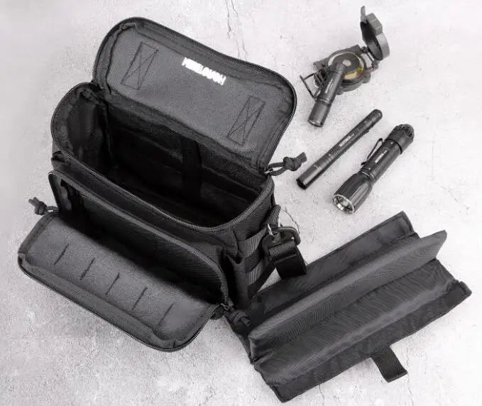 Nextorch V30 Portable Tactical Molle Bag Highly Durable Nylon Carry Bag for Flashlight Multi-Function Lighting Accessories