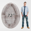 Custom Size Bean Bag Bed Giant Pet Sofa with Ergonomic Support Warm Faux Fur Breathable Memory Foam Solid Pattern Human Dog Bed