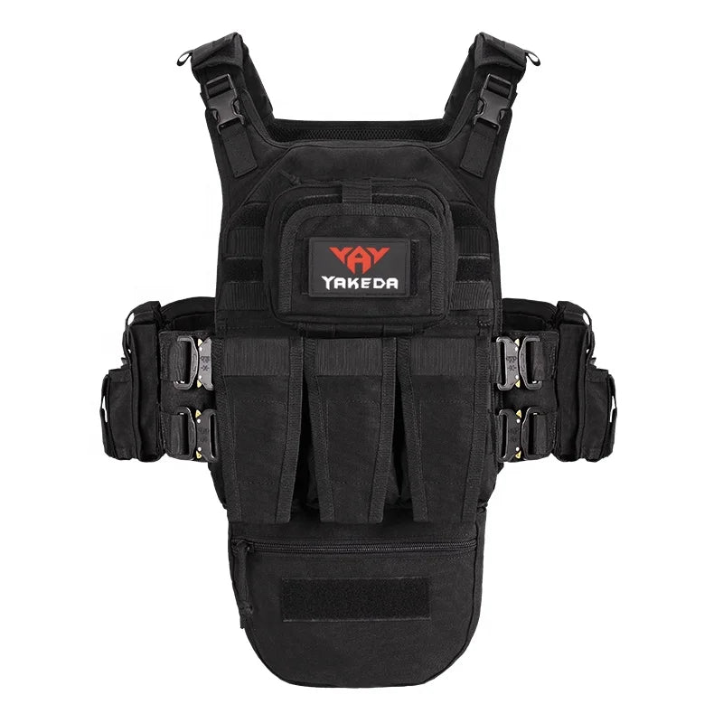 YAKEDA MOLLE Outdoor Chaleco Tactico Plate Carrier Tactical Vest