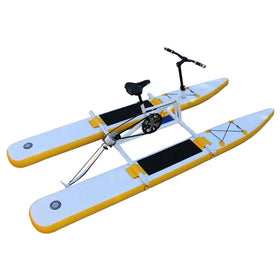 Hot Selling High Quality Gold PVC Inflatable Water Bike