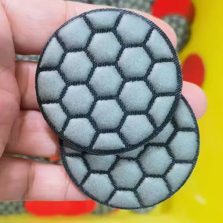 2 Inch 50mm Mini Dry Flexible Resin Bond Diamond Polishing Pads for Concrete Marble Granite