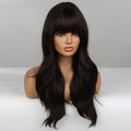 Fast Delivery Synthetic Wavy Wigs Black Wavy Hair Wig for Women Synthetic Hair Wigs Wholesale Prices Perruque