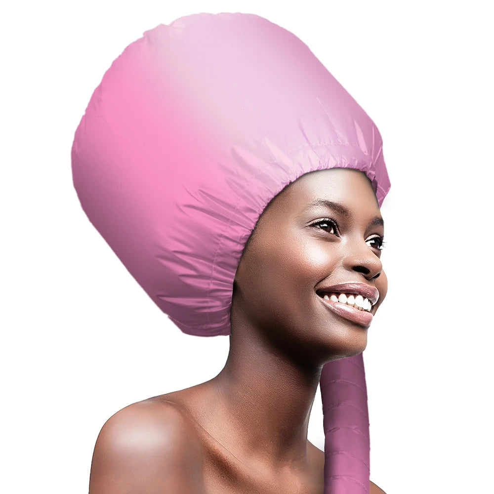 AliLeader Household Treatment Cap Deep Conditioning Warm Air Drying Hair Care Bonnet Hair Dryer Baked Oil Cap