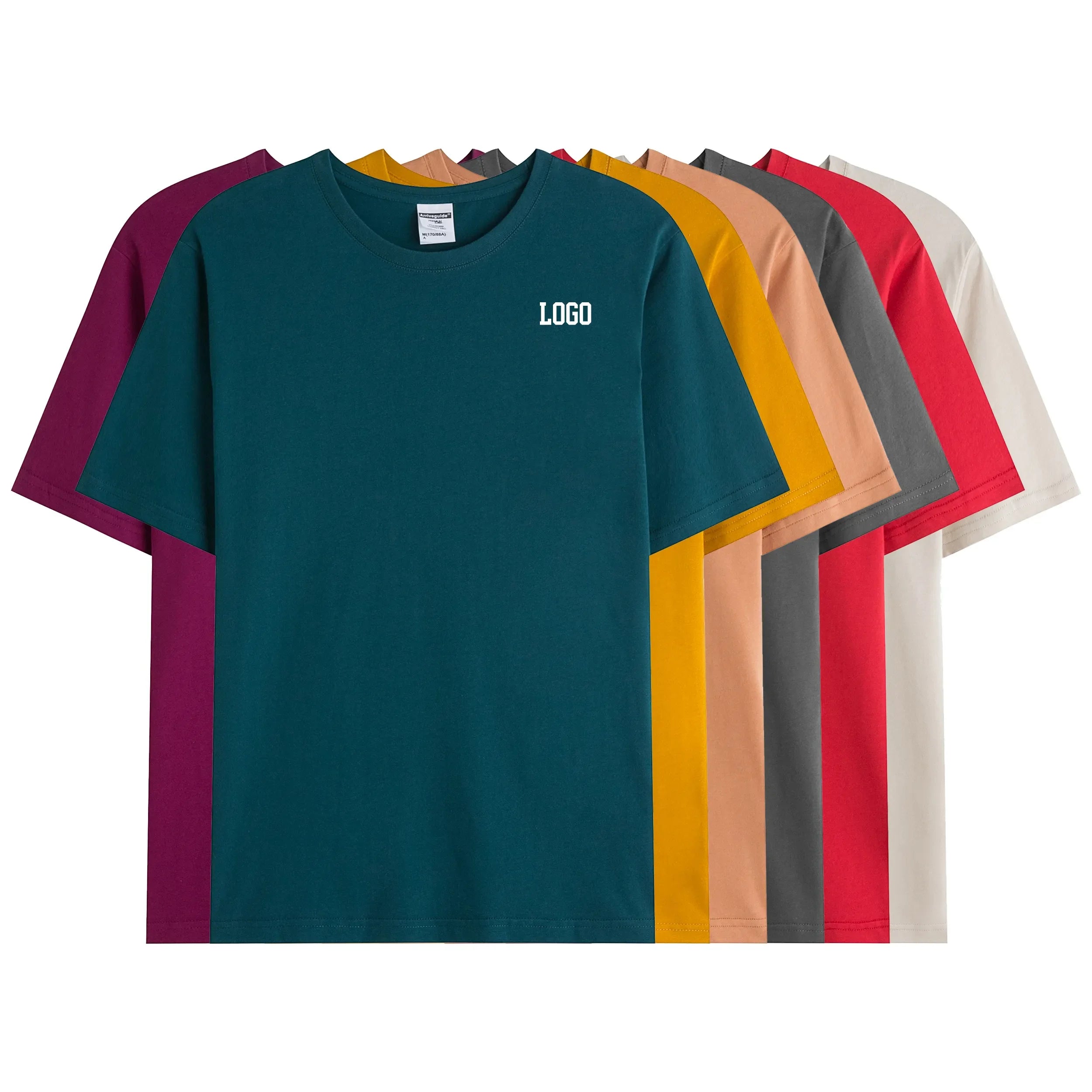 Multi Color Blank 100% Cotton t Shirt White Custom Men's t Shirt Your Own Brand Screen Print