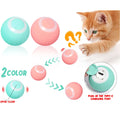 Interactive Smart Cat Toy Sustainable Electric Rolling Ball for Indoor Play for Cats Dogs Durable Silicone Lovely Cartoon